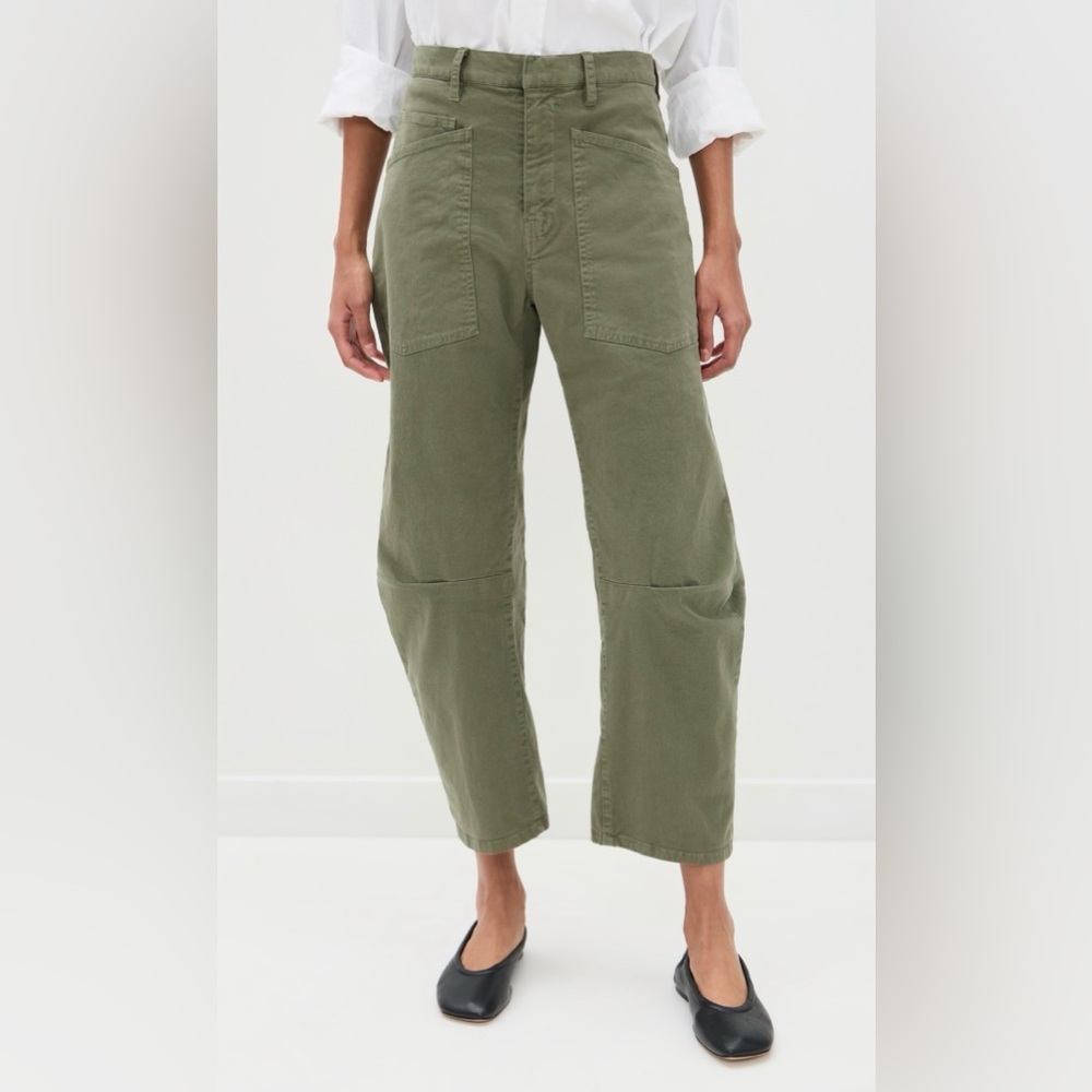 Nili Lotan shon pant green sz 6
